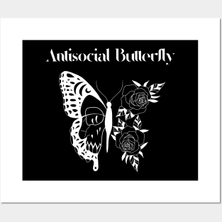 Antisocial Butterfly Posters and Art